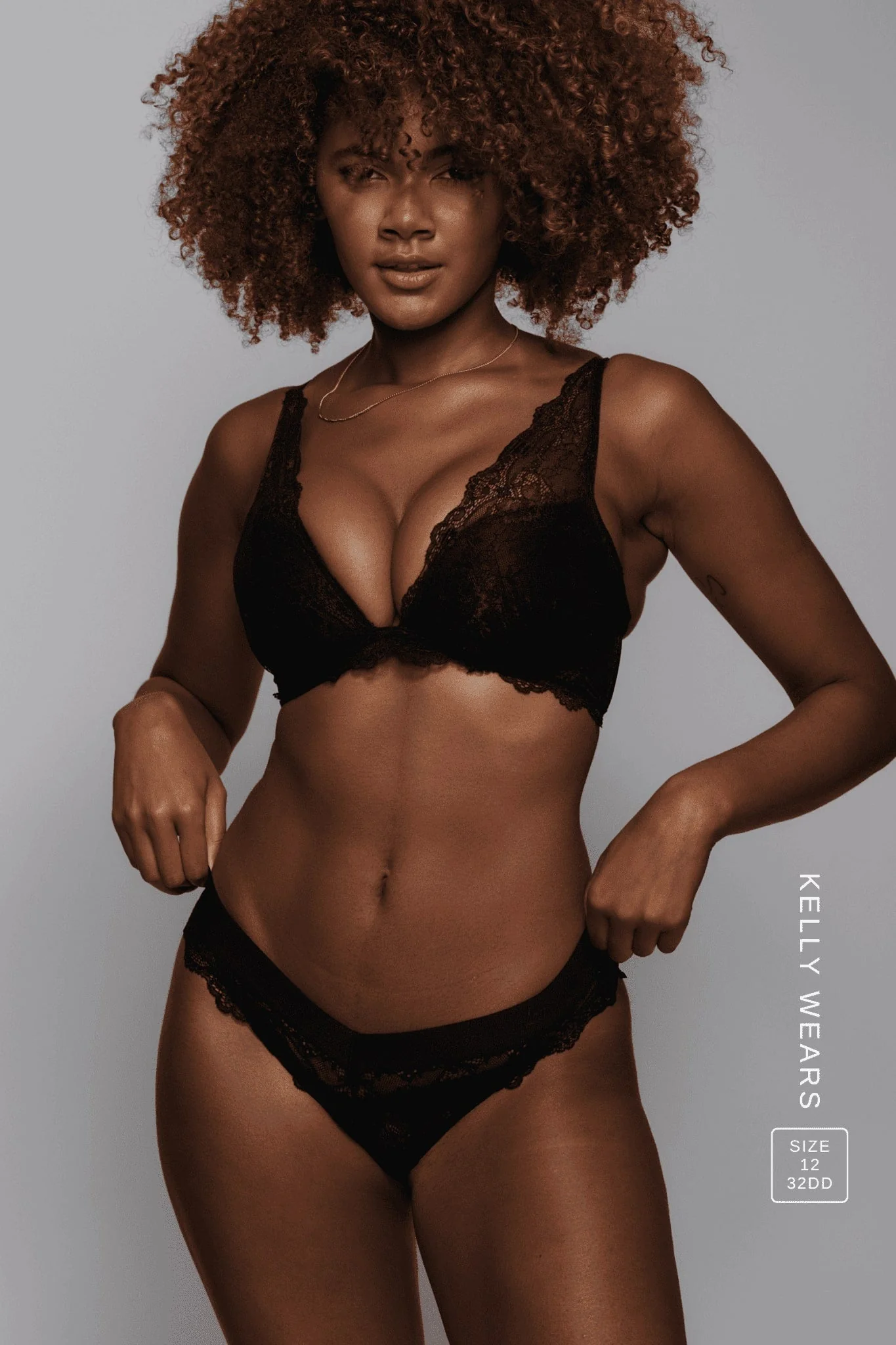 All Wonder, Push Up Bra - Black - Image 3