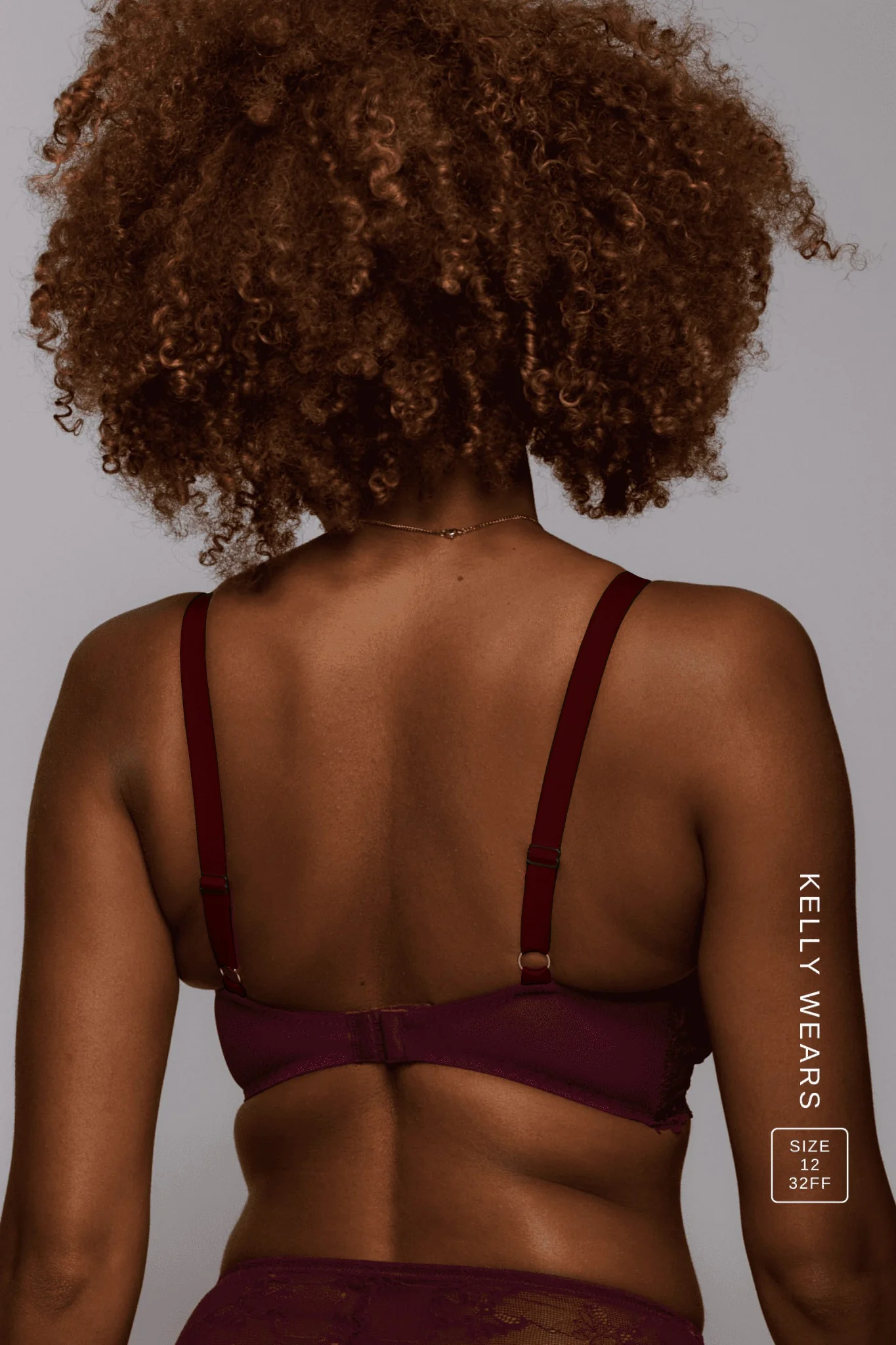 All Wonder, Push Up Bra - Wine - Image 6