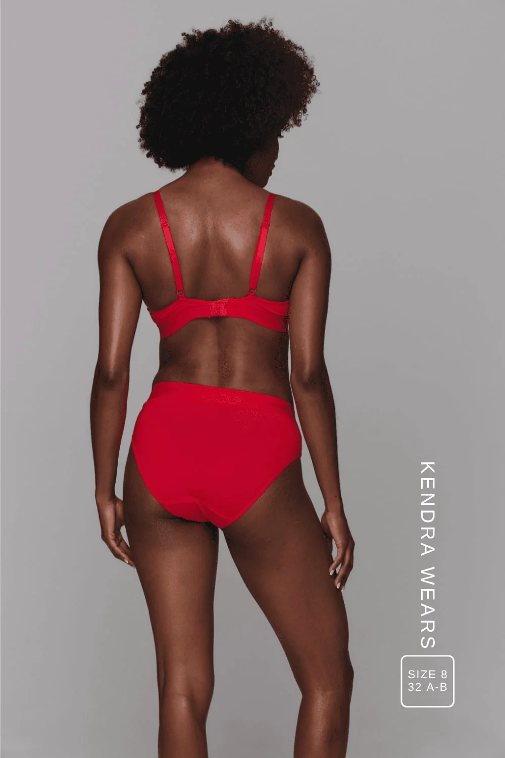 Everyday Eco Bralette - Red - Image 4
