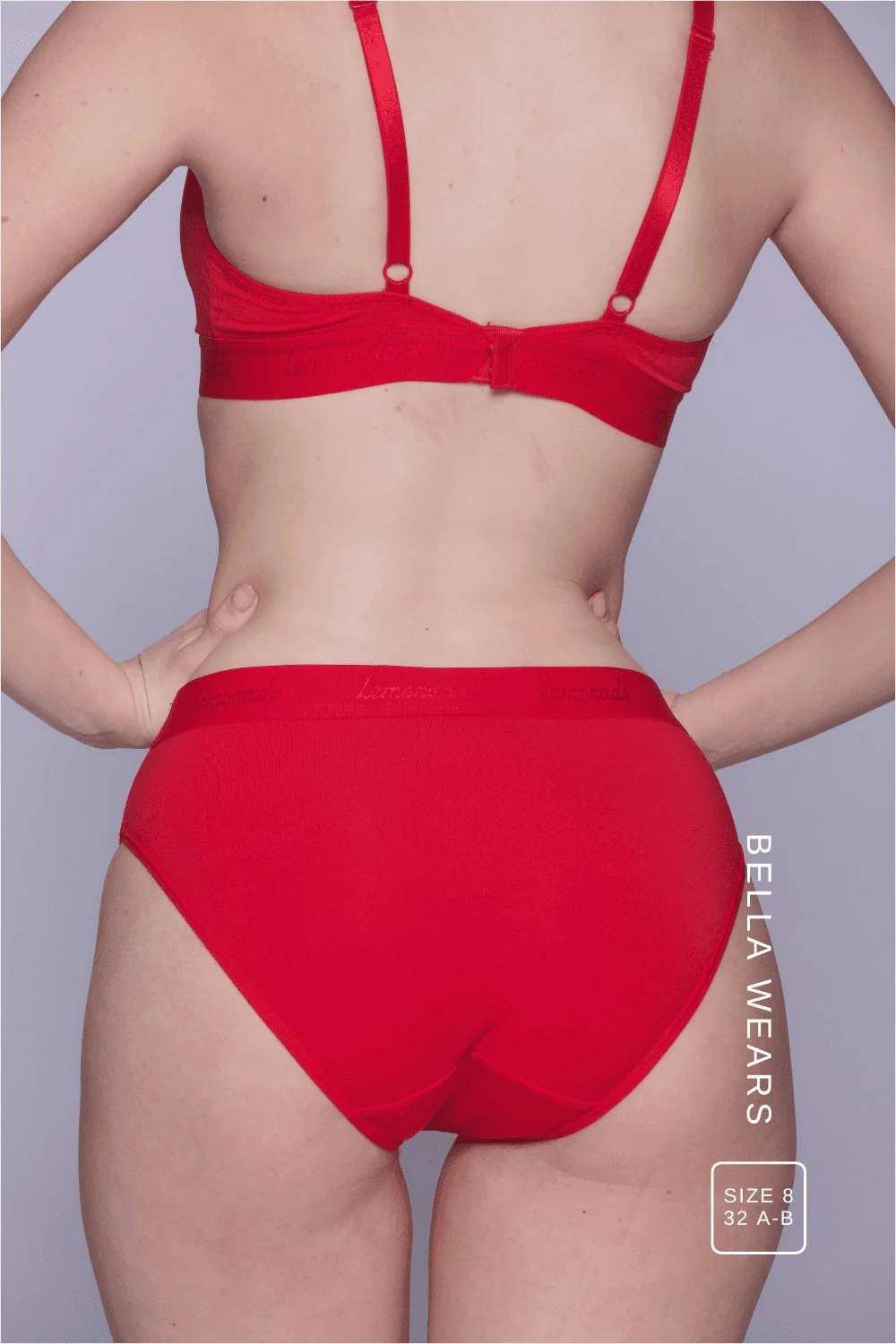 Everyday Eco Bralette - Red - Image 7