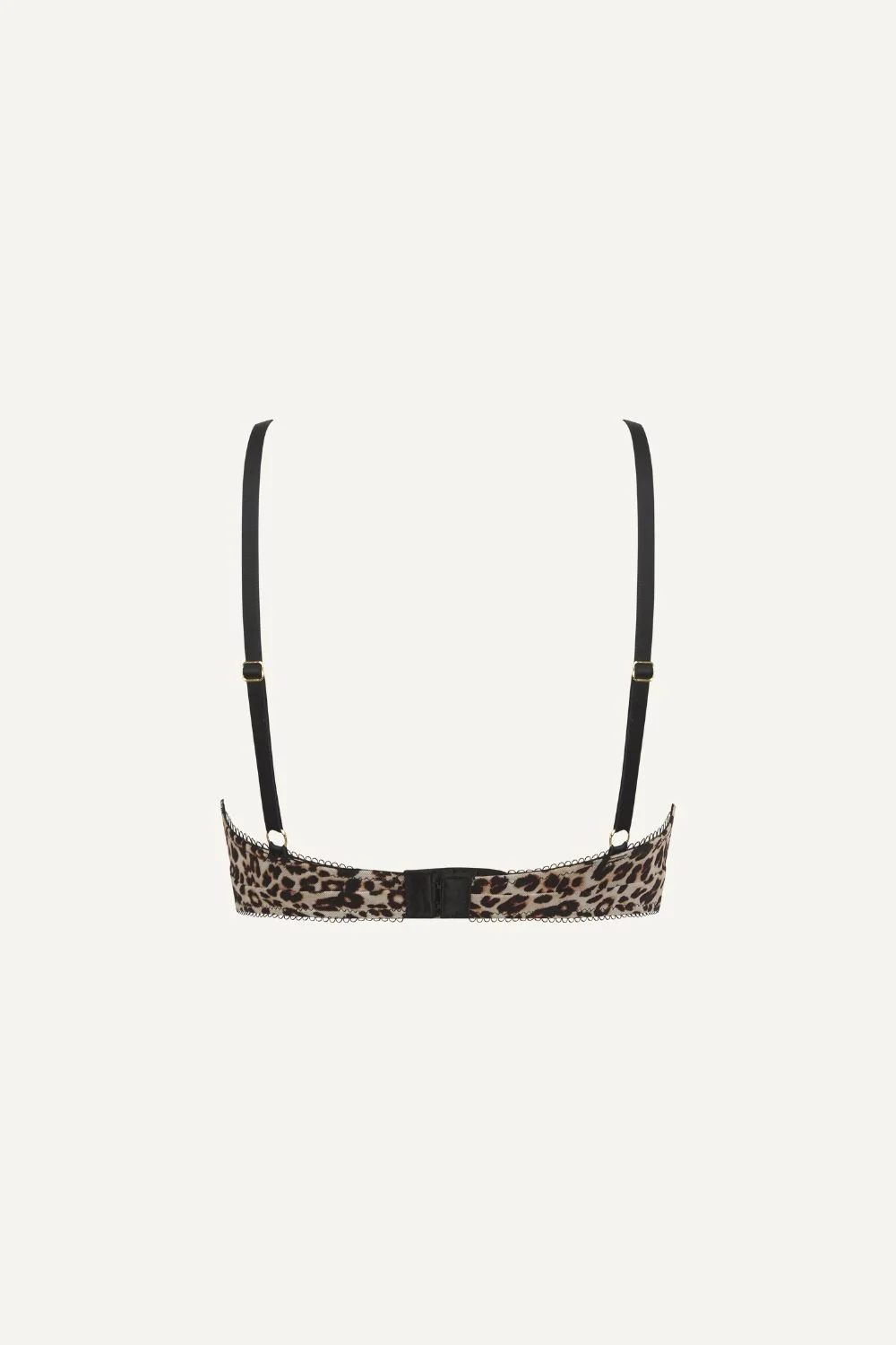 So Soft Mesh Bralette - Leopard - Image 9