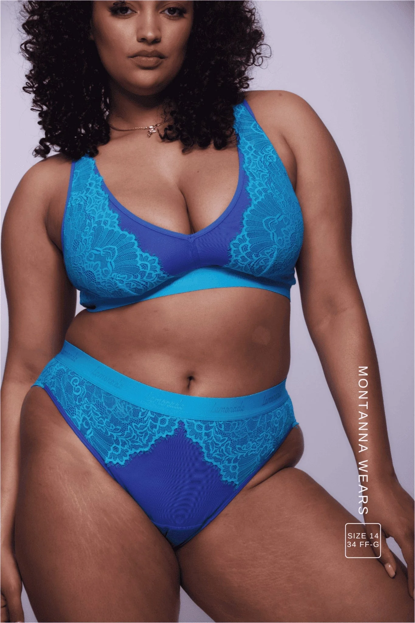 Synergy Lace Brief - Blue Trilogy - Image 3