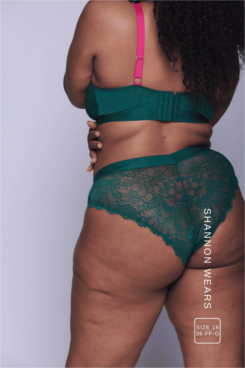 Synergy Lace V Brazilian - Forest Green - Image 4