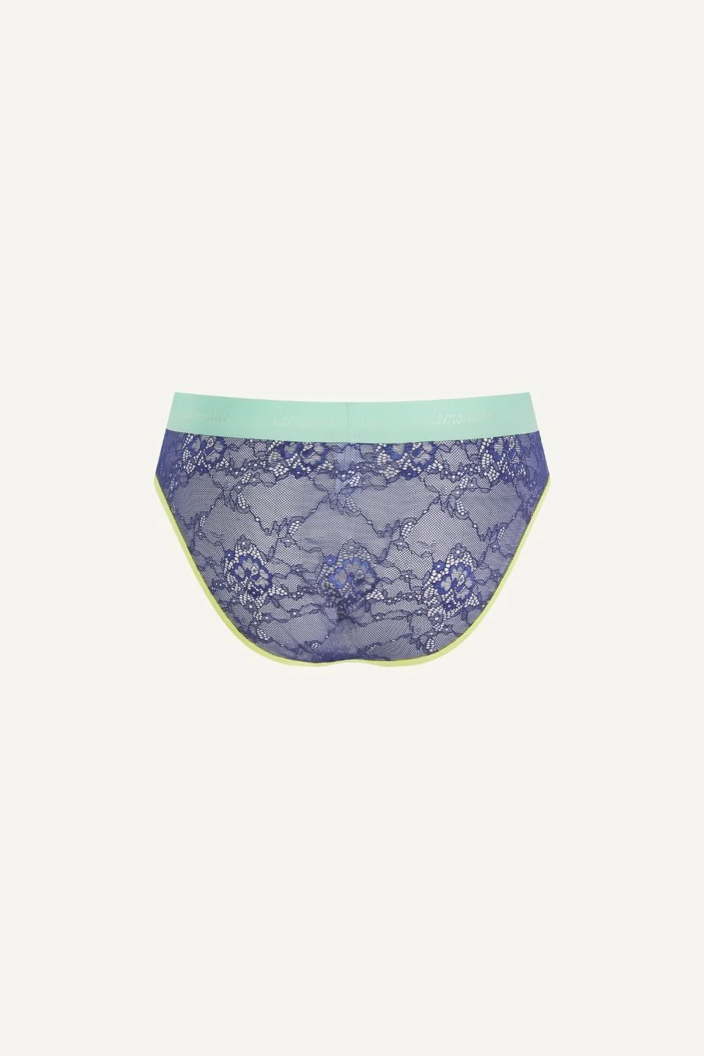 Signature Lace Brief - Navy Trilogy - Image 6