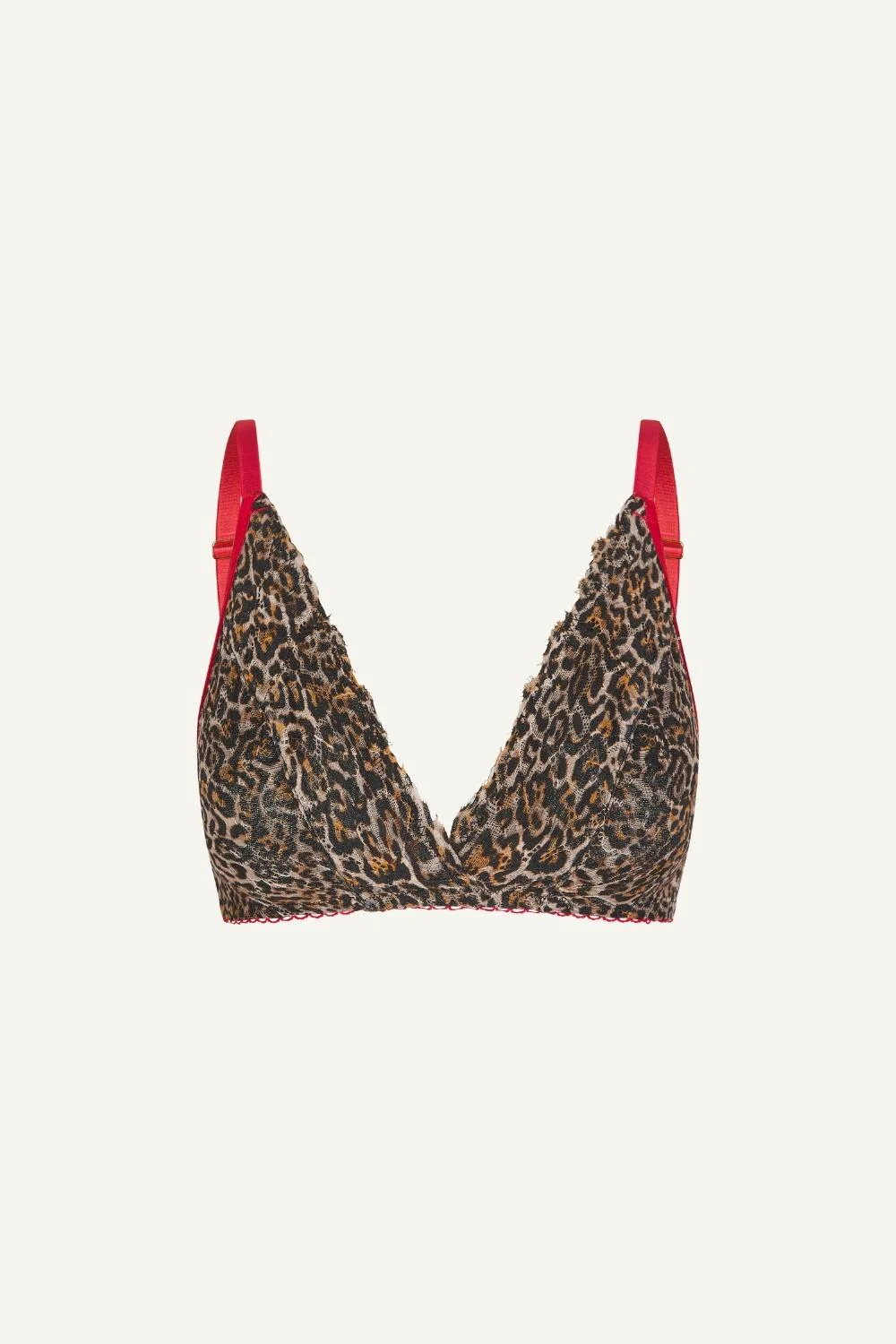 Signature Lace Bralette - Leopard - Image 2