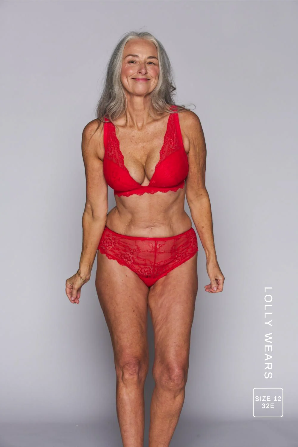 Signature Lace Short - Red - Image 5