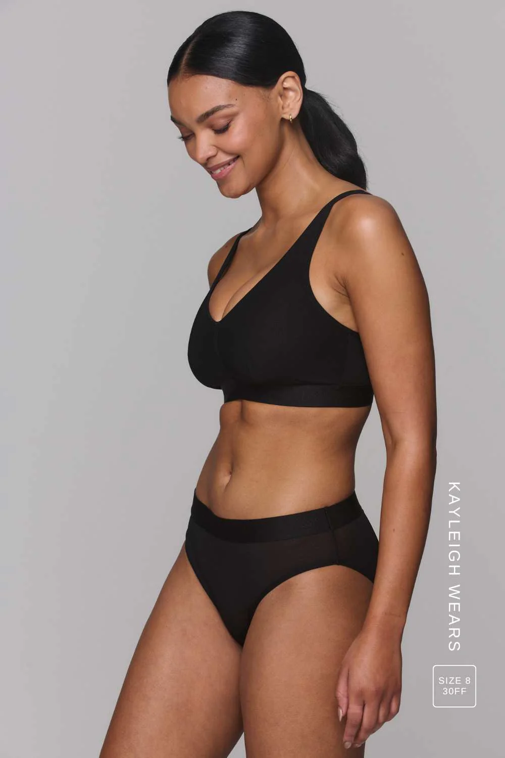 So Soft Mesh Fuller Cup - Black - Image 4