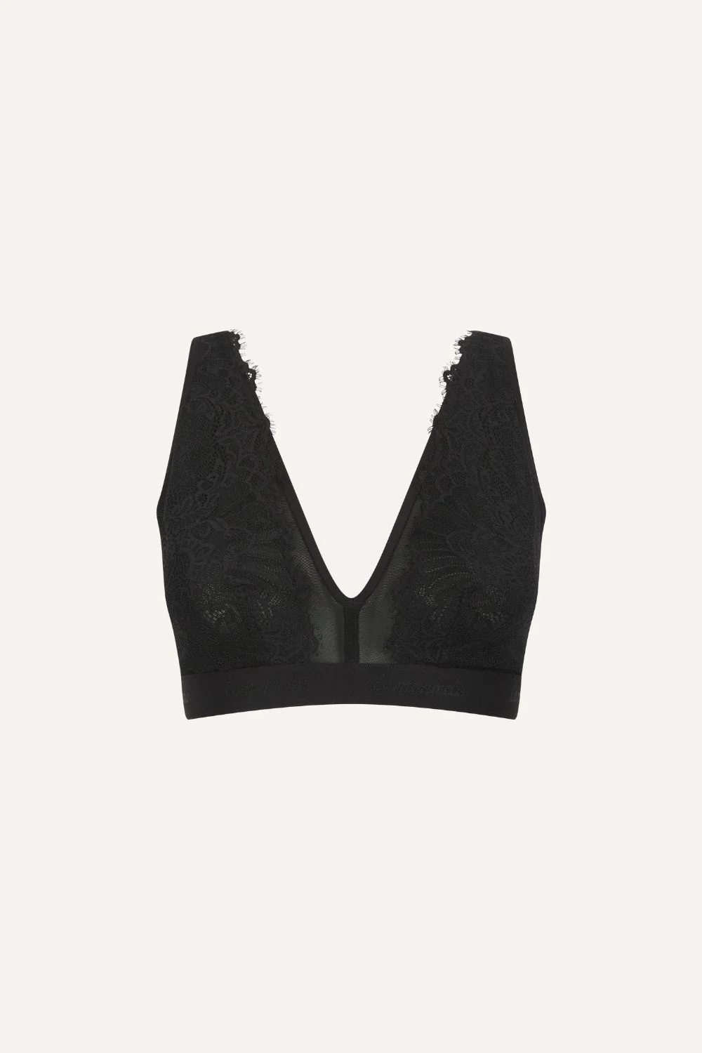 Synergy Lace And Mesh Fuller Cup - Black - Image 2