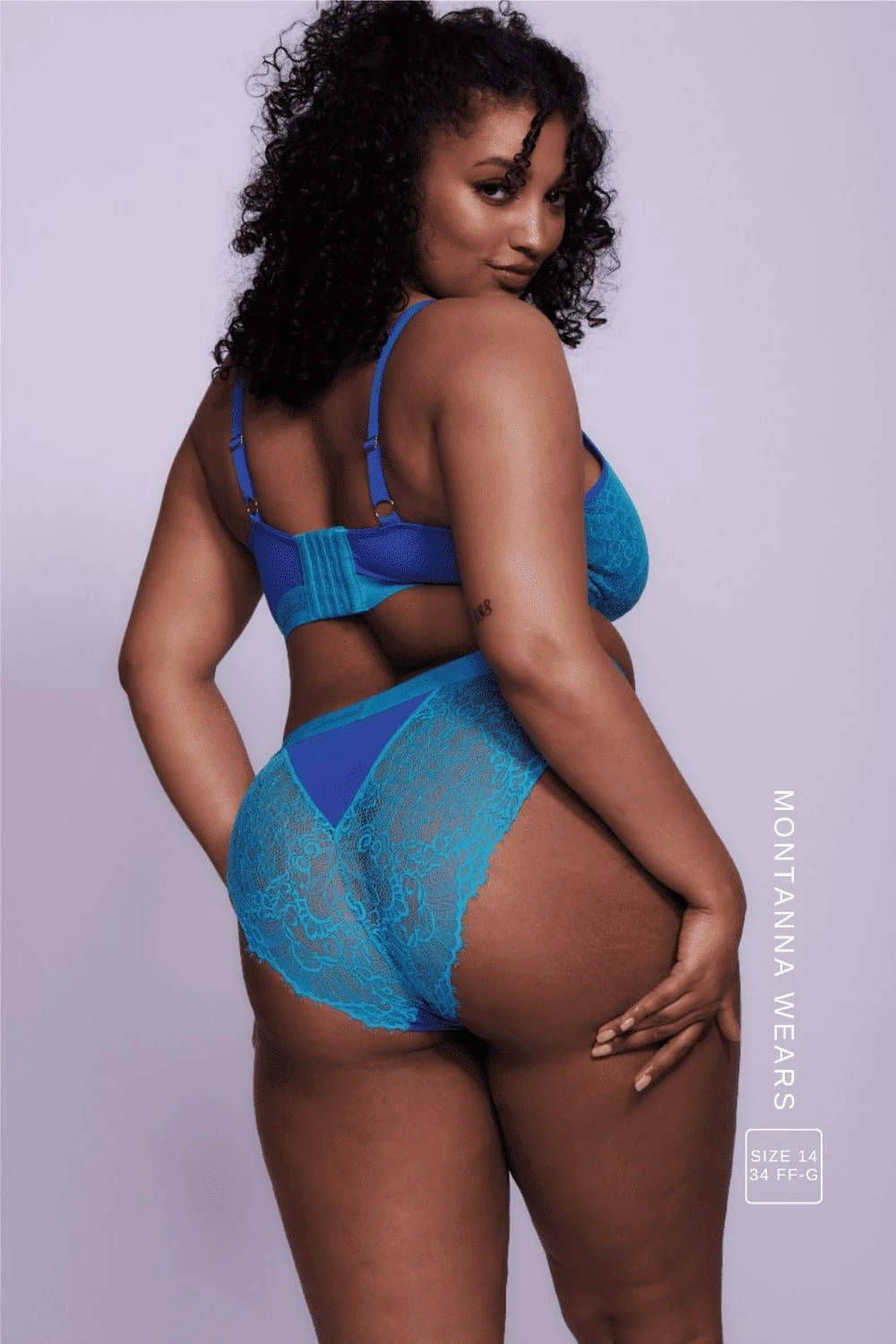 Synergy Lace Fuller Cup & Brief Set - Blue Trilogy
