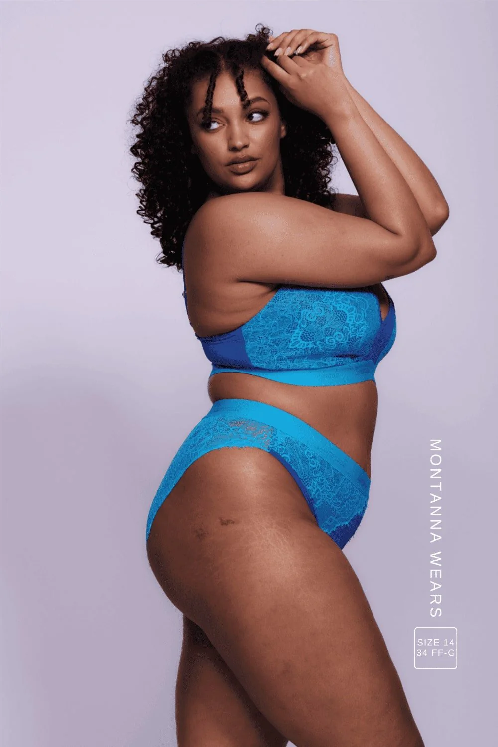 Synergy Lace Fuller Cup & Brief Set - Blue Trilogy - Image 5
