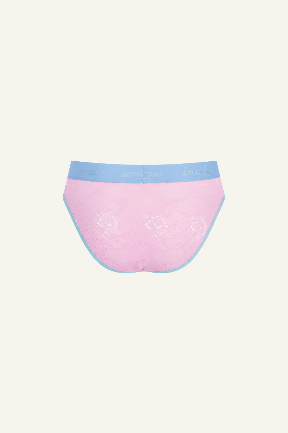 Wicked Glinda Picot Lace Trilogy Brief - Light Pink - Image 6